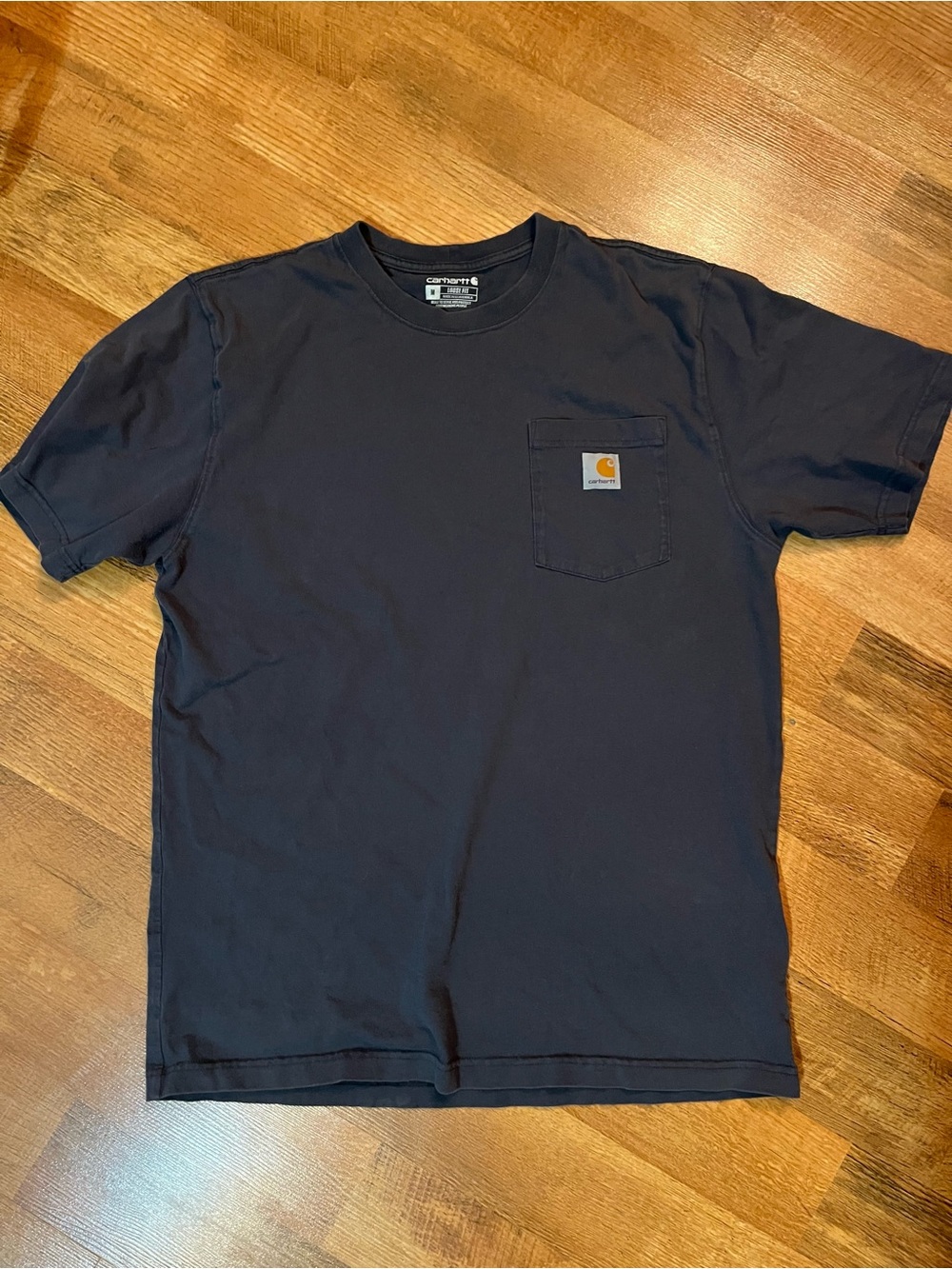 Carhartt Short-Sleeve Pocket Tee in Dark Navy